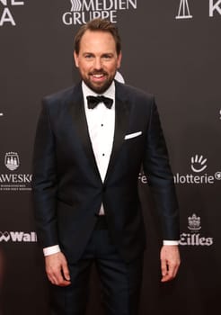 Stephen Gaetjen ,. Presentation of the GOLDEN CAMERA 2017 at Messe Hamburg