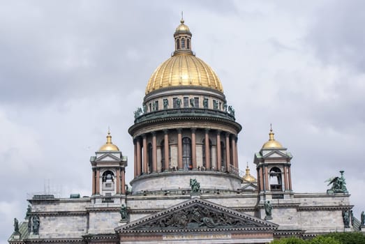 Saint-Petersburg, Russia - August 12, 2016: City of St. Pererburge. The palaces and architecture of the city. Buildings of historical part of the city.