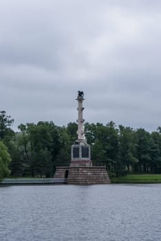 Saint-Petersburg, Russia - August 12, 2016: City of St. Pererburge. The palaces and architecture of the city. Buildings of historical part of the city.