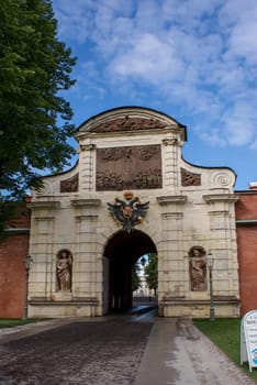 Saint-Petersburg, Russia - August 12, 2016: City of St. Pererburge. The palaces and architecture of the city. Buildings of historical part of the city.