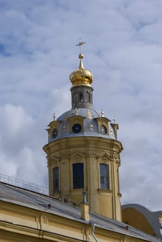 Saint-Petersburg, Russia - August 12, 2016: City of St. Pererburge. The palaces and architecture of the city. Buildings of historical part of the city.