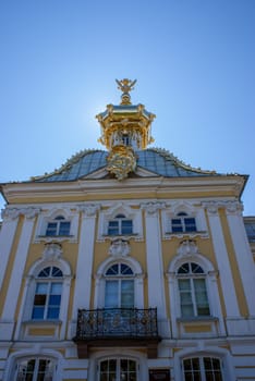 Saint-Petersburg, Russia - August 12, 2016: City of St. Pererburge. The palaces and architecture of the city. Buildings of historical part of the city.