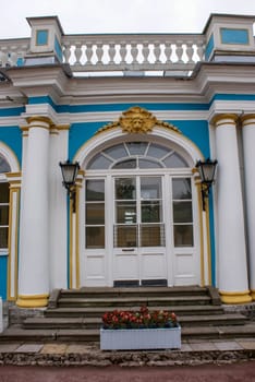 Saint-Petersburg, Russia - August 12, 2016: City of St. Pererburge. The palaces and architecture of the city. Buildings of historical part of the city.