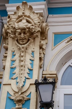 Saint-Petersburg, Russia - August 12, 2016: City of St. Pererburge. The palaces and architecture of the city. Buildings of historical part of the city.
