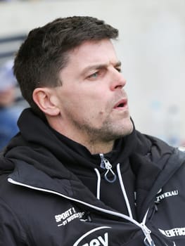 Head Coach Torsten Ziegner ( FSV Zwickau ) - 3rd League Season 2016/2017 Point Game 1.FCM vs FSV Zwickau