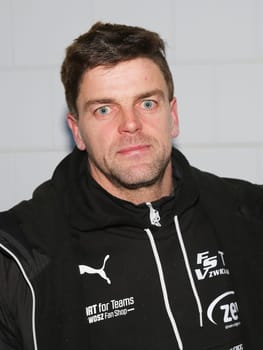 Head Coach Torsten Ziegner ( FSV Zwickau ) - 3rd League Season 2016/2017 Point Game 1.FCM vs FSV Zwickau