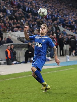 Nils Butzen (1.FC Magdeburg) at 3rd League Season 2016/2017 Point Game 1.FCM vs SC Preußen Münster