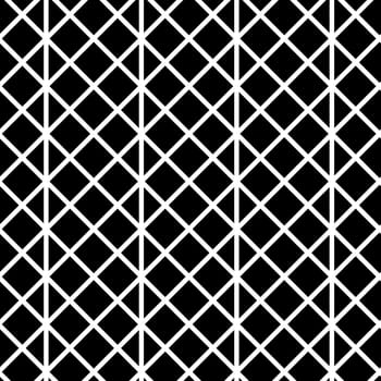 Seamless geometric pattern. Vector abstract classical background in black and white color
