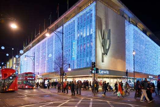LONDON, UK - DECEMBER 20