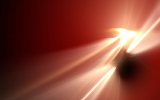 An illustration of a red light background