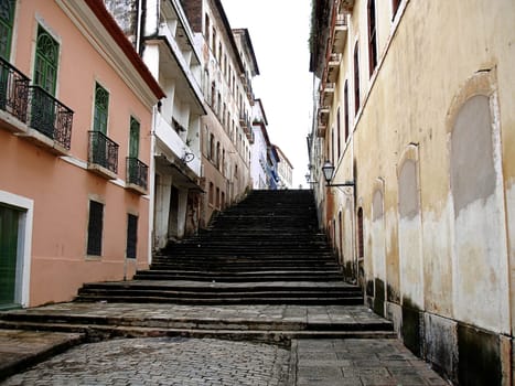 Sao Luis Maranhao staircase historical city