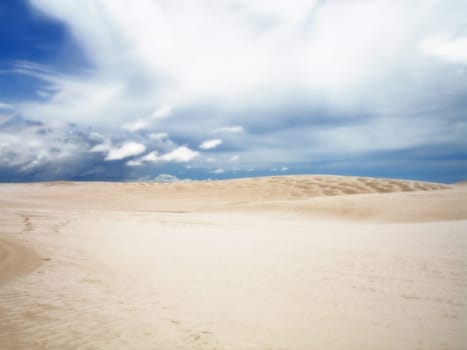 Lencois Maranhenses dunes sand blue sky