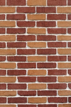 new and clean brown brick wall background