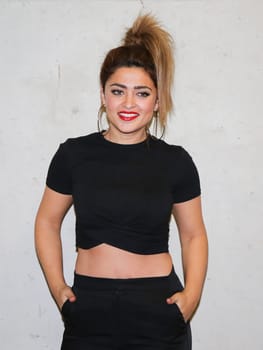 DSDS participant 2017 Singer Maria Voskania on the red carpet for the ARD TV show Schlager Countdown in Oldenburg on 25.03.2017
