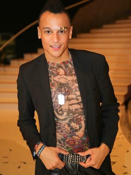 DSDS winner Germany is looking for Superstar 2016 Prince Damien after ARD TV show Schlager Countdown in Oldenburg 25.03.2017
