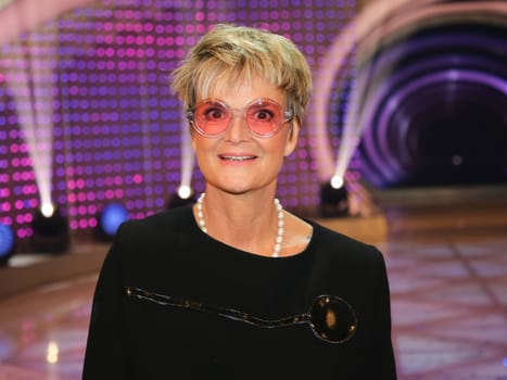 Princess Gloria von Thurn und Taxis after the ARD TV show Schlager Countdown in Oldenburg on 25.03.2017