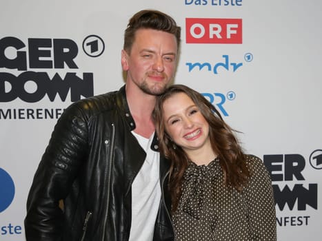 Singer Ben Zucker and singer Oonagh on the Red Carpet for the ARD TV show Schlager Countdown in Oldenburg on 25.03.2017