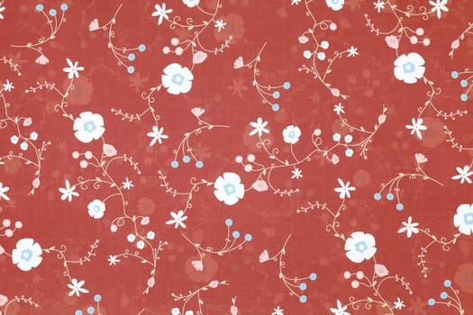 Close up of flower pattern background