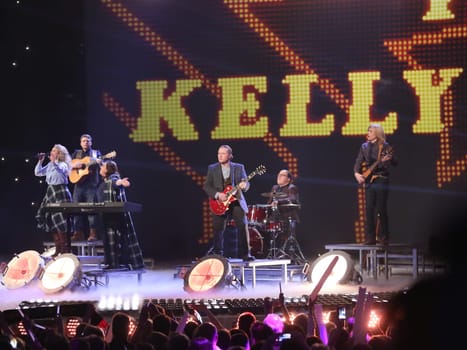 Kelly Familiy in the ARD TV show Schlager Countdown in Oldenburg on 25.03.2017
