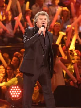 Singer Andy Borg in the ARD TV show Schlager Countdown in Oldenburg on 25.03.2017