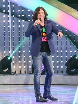 Singer Jürgen Drews in the ARD TV show Schlager Countdown in Oldenburg on 25.03.2017