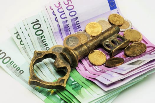 Keys and money