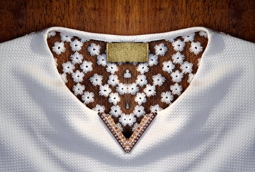 lady fashion shirt detail