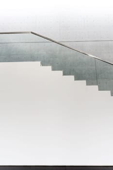 stairs of a modern building