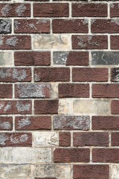 background of old vintage dirty brick wall