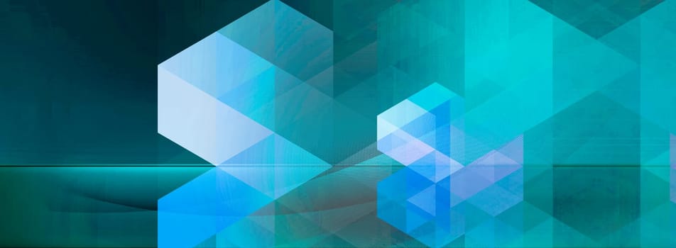 abstract lines shapes movement color banner cube cube square concept construction