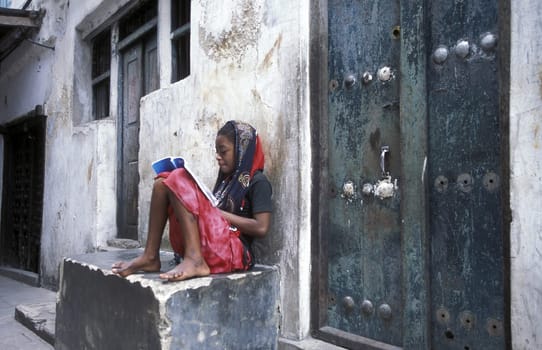 The Old Town of Stone Town or Zanzibar Town,the capital of Zanzibar Island in the Indian Ocean in Tanzania in East Africa.