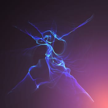 Abstract light blue background, Abstract background