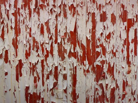 Peeling paint