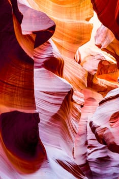 The Upper Antelope Canyon, Page, Arizona, USA. The second edition with the expanded range