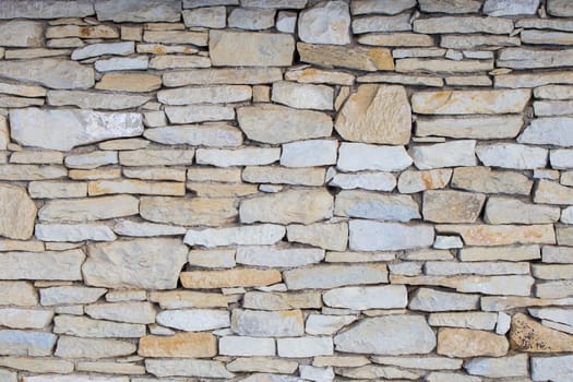 Stone wall. Outdoor background natural stone - sandstone