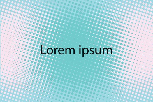 Lorem ipsum green abstract background. Pop art retro comic book vector illustration