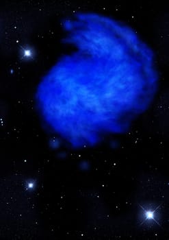 Small part of an infinite star field of space in the Universe. Elements of this image furnished by NASA .