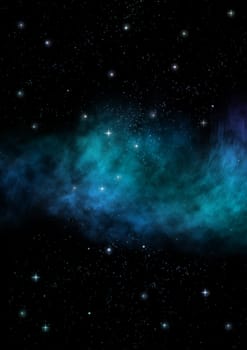 Star field in space a nebulae and a gas congestion. Elements of this image furnished by NASA .
