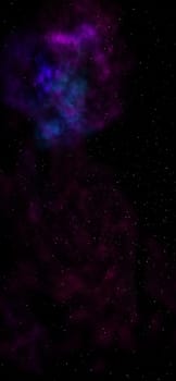 Small part of an infinite star field of space in the Universe. Elements of this image furnished by NASA .