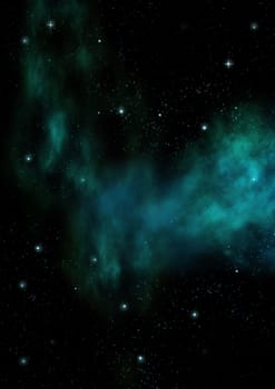 Small part of an infinite star field of space in the Universe. Elements of this image furnished by NASA .