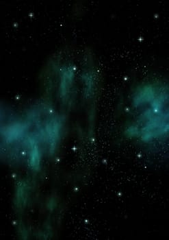 Small part of an infinite star field of space in the Universe. "Elements of this image furnished by NASA""."