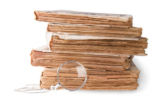 Old Books With Monocle