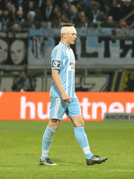 Striker Daniel Frahn (Chemnitzer FC) at the 3rd league season 2016/2017 Point game Chemnitzer FC against 1.