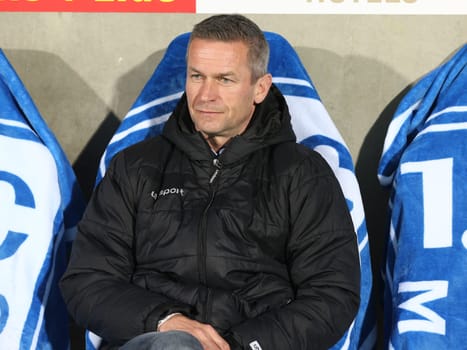 Mario Kallnik (1.FC Magdeburg) at the 3rd league season 2016/2017 point game Chemnitzer FC against 1.