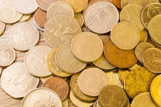 Old Europe Coins. .lire drachmas francs pounds marks