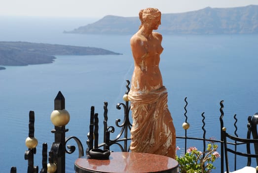 Island of Santorini Nea Palea Kameni Greece