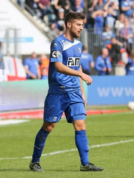 Michel Niemeyer (1.FC Magdeburg) in the 3rd league season 2016/2017 point game 1.FCM against FC Rot-Weiß Erfurt