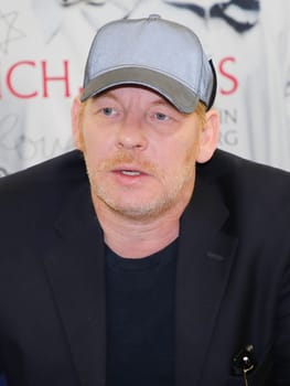 Actor Ben Becker during an autograph session on 10.04.2017 in Magdeburg