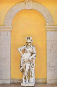 Statue of Greek Female Warrior