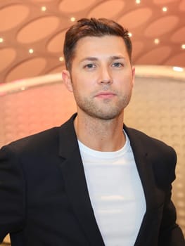 Andreas Ferber ( friend of Vanessa Mai) after the ZDF program "Willkommen bei Carmen Nebel"",broadcast on 13.04.2017"